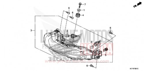 FEUX COMBINES ARRIERE SH125ADH de 2017
